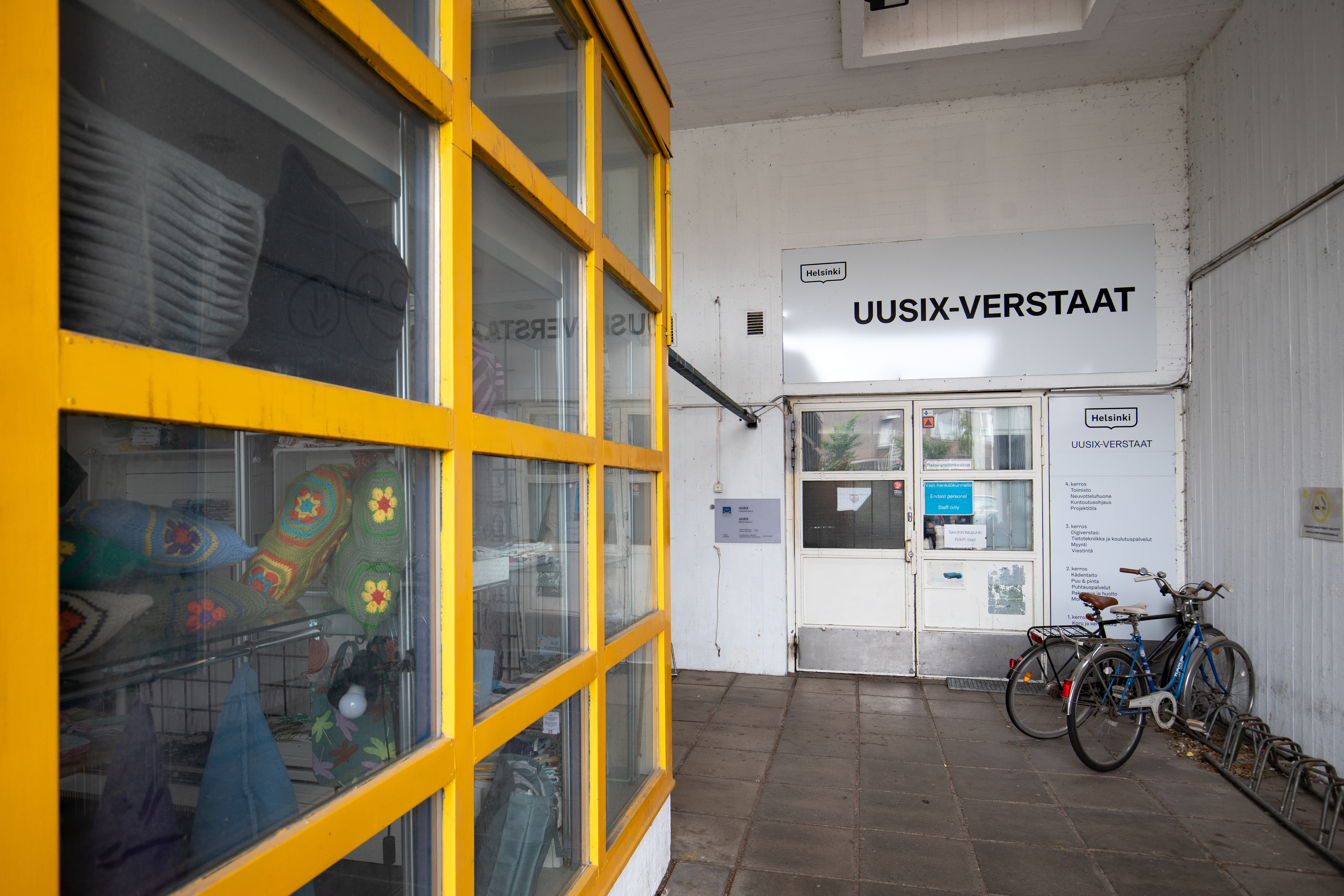 Picture of service point: Uusix workshops, Kyläsaari